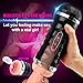 Male Masturbator Cup,Electric Vibrating Pocket Pussy Stroker with Voice, Powerful Vibration Masturbation with Realistic Tight Vagina,Oral Sex Toys for Man