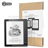 Ayotu Kindle Oasis Matte(Anti-Glare) Screen Protector,Screen Guard,Premium 9H Hardness Tempered Glass Film (2-PACK) with [Crystal Clear] [Scratch-Resistant] for Amazon New Kindle Oasis 2017 Version