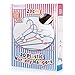 Hangerworld 11.4 inch White Plastic Clothes Hangers with Pants Bar - For Baby & Toddler Clothes, Pack of 20