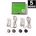 RTGS Products Green Colored LED Lights Indoor Outdoor String Lights, Fairy Lights Battery Powered Patio, Bedroom, Holiday Decor, etc. (Green Color 15 LEDs 6 FEET 10 Sets)