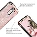 LG Stylo 2 Case, LG Stylus 2 Plus Case, LG Stylo 2 V Case, BENTOBEN Glitter Slim Hard Cover Hybrid Soft Bumper Shockproof Protective Phone Case for LG Stylo 2/ Stylus 2 Plus/K530/MS550/LS775 Rose Gold