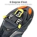 Rapify SPD Cleats for Cycling Shoes Compatible with Shimano SPD Shoes SPD Pedals for 2 Hole Indoor Spin Bike Shoes & Road Cycling Shoes (for SPD-SL 6 Degree)