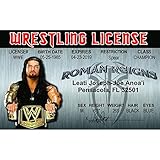 Roman Reigns Novelty Fun Fake ID License