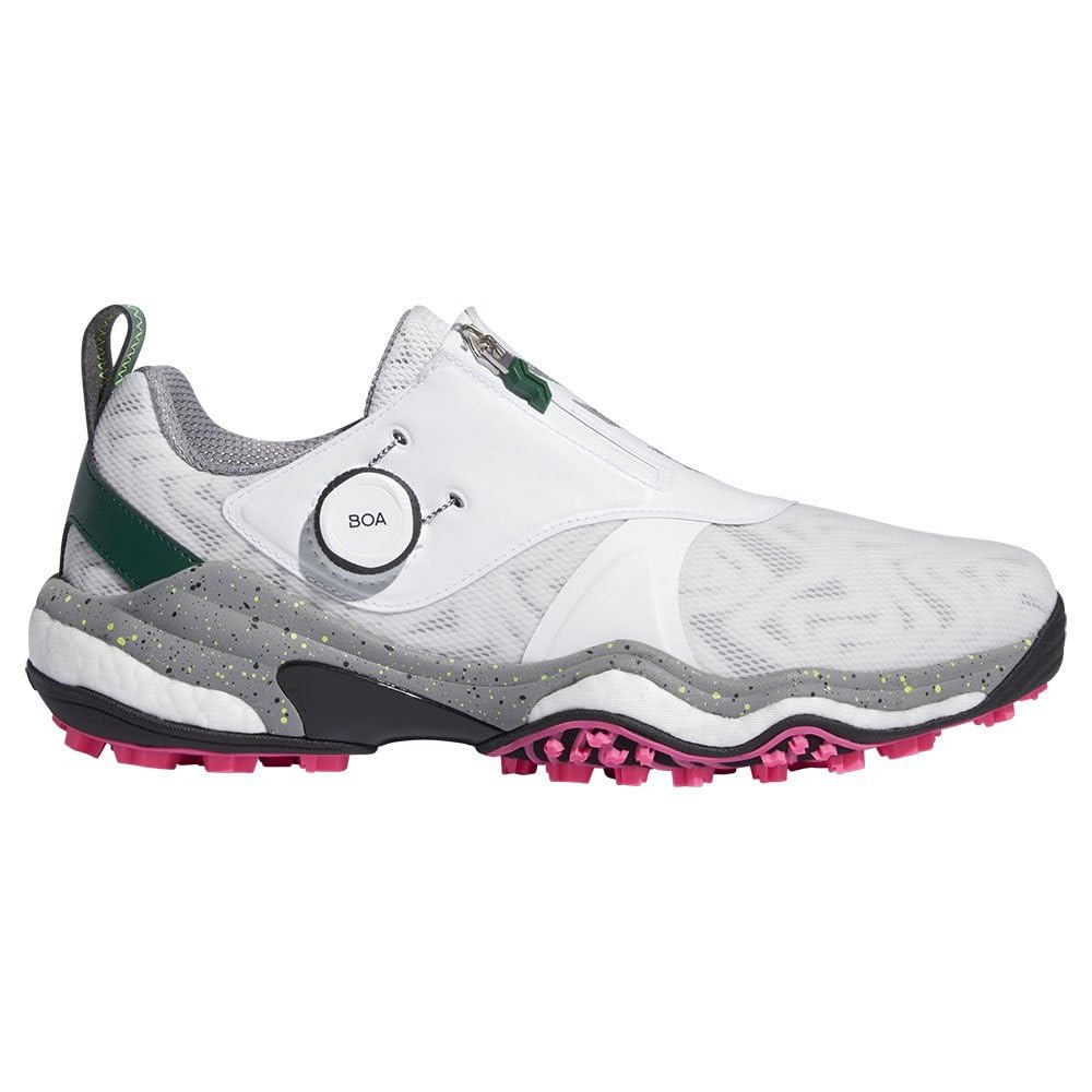 [アディダスゴルフ] ゴルフシューズ コードカオス 25 ボア メンズ フットウェアホワイト／コアブラック／カレッジグリーン 26.5 cm 2E商品画像