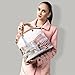 Realer Women's Handbags Purse Tote Bags Female Crossbody Bags 3 Pcs Shoulder Bags Top-Handle Handbag PU Leather Set