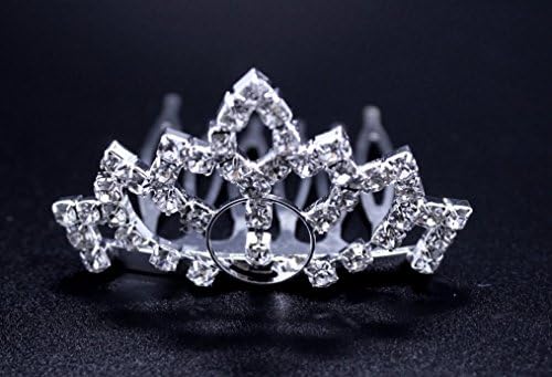Exquisite Rhinestones Crystal Photo Prop Newborn Baby/Flower Girl Tiara Crown