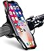 Okra Bike Phone Mount Bicycle Holder for iPhone X 8 7 6 6s Plus, [Web Grip] Silicone Bicycle Motorcycle Universal Grip Cradle Clamp Holder for All Smartphones