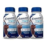 Ensure Original Nutrition Shake, Rich Dark Chocolate, 8-Ounce Bottle, 6 Count, (Pack of 4) by Ensure