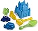 Castle Bucket Tool Set 7 Pcs with Animal Molds |7