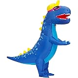 Decalare Adult Size Inflatable T-Rex Dinosaur Costume Fancy Costumes Halloween Party Cosplay Fantasy Blow up Costume