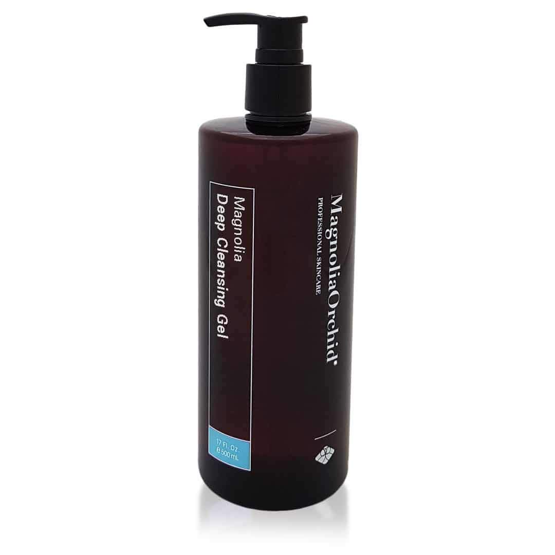 Magnolia Orchid Magnolia Deep Cleansing Gel (Pro) for All Skin Types, 17 Fl Oz/500 ml