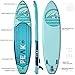 Peak Expedition Inflatable Stand Up Paddle Board — Durable Lightweight Touring SUP with Stable Wide Stance — 10'6