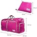 Extra Large Duffle Bag with Pockets - Waterproof Duffel Bag for Women and Men (Pink)