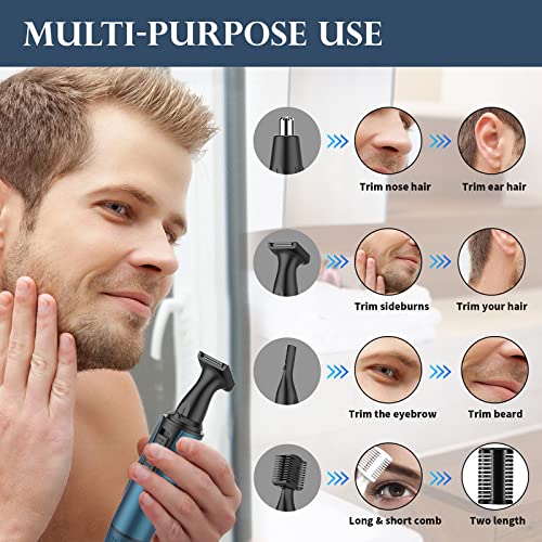 NUMIFUN Nose Hair Trimmer 2022 Upgrade Rechargeable Nose Trimmer for