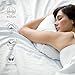 COZSINOOR Pillows for Sleeping [Queen Size 2-Pack], 100% Natural Super Plush Material Fill Premium Breathable Cotton Cover Hypoallergenic Handmade Skin-Friendly, Pillow for Stomach and Back Sleepers