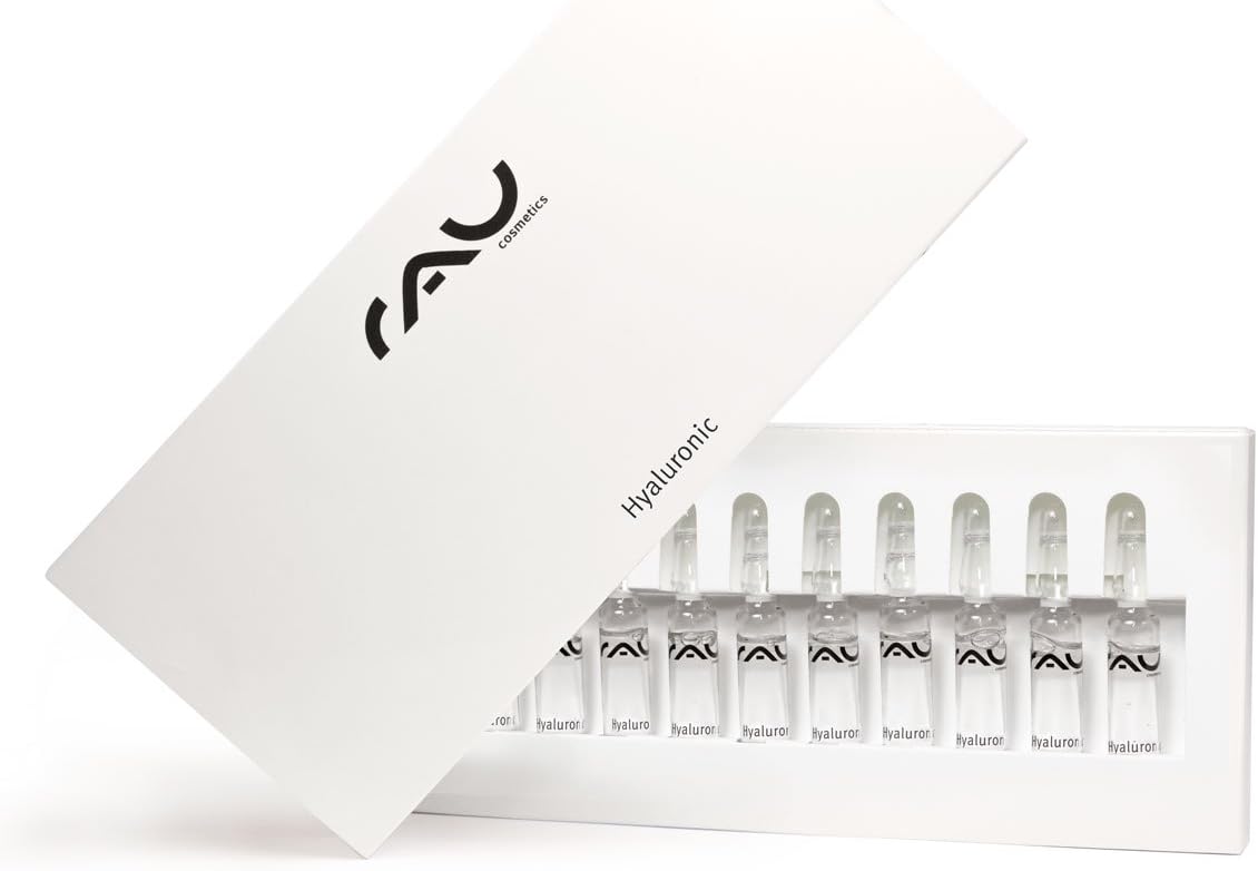 RAU Hyaluronic Ampoule (10 x 0.07oz.) - Extremely Hydrating Serum for an Instantly Revitalized, Fresh and Firm Skin Appearance