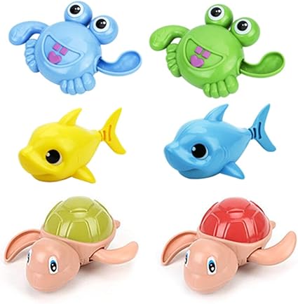 wind up turtle bath toy