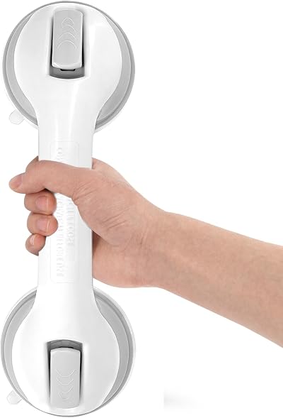 Newthinking Suction Grab Rails Bath Safety Handle 2 Suction Cups Non Slip
