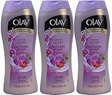 Olay Body Wash, Luscious Orchid, 23.6 Ounce, (Pack of 3)