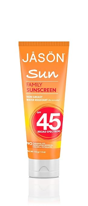 Jason Family Sunscreen Broad Spectrum SPF 45 4 oz Jason Family Sunscreen Broad Spectrum SPF 45 4 oz