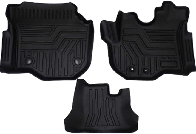 Amazon Wellvie 日産 キャラバン Nv350 E26 防水 フロアマット 3d カーマット 車用マット 内装 Tpo ズレ防止 フロント 3枚セット 消臭 抗菌 車内用品 フロアマット 車 バイク