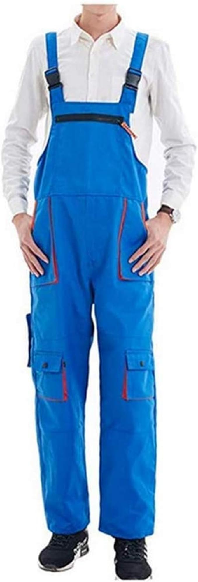 MSDMSASD Men 's Bib and Brace Overall Workwear Adjustable