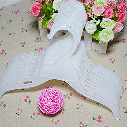 shlutesoy 5Pcs Puppy Pet Clothing Clothes Rack Hanger for Small and Large Dog Apparel - Rose Red L - Thumbnail 3
