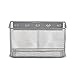Design Ideas 351339 Mesh Magnet Storage Container, Extra Large, Silver