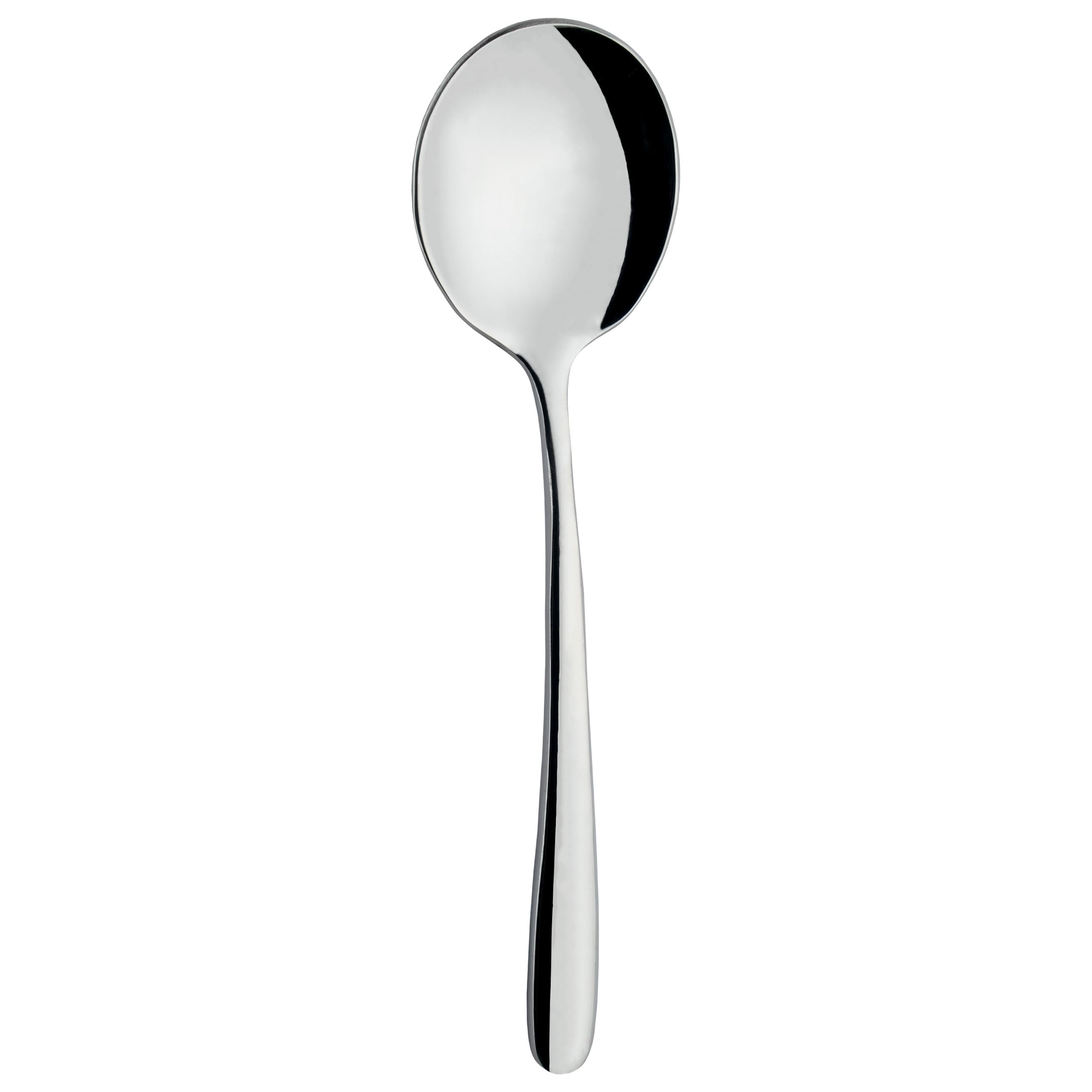 Grunwerg Samba Soup Spoons, 18/0 Stainless Steel, Set of 12