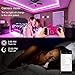 ALITOVE WS2811 Controller Smart WiFi APP Voice Control, Support Amazon Alexa Google Home, for DC12V~24V WS2811 SM16703 UCS1903 Addressable RGB LED Strip LED Pixel String Light (Not for 5V WS2812B)