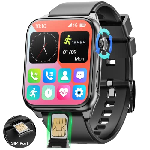 Smart Watch (4G SIM Card Call), 2023 Newest 1.91