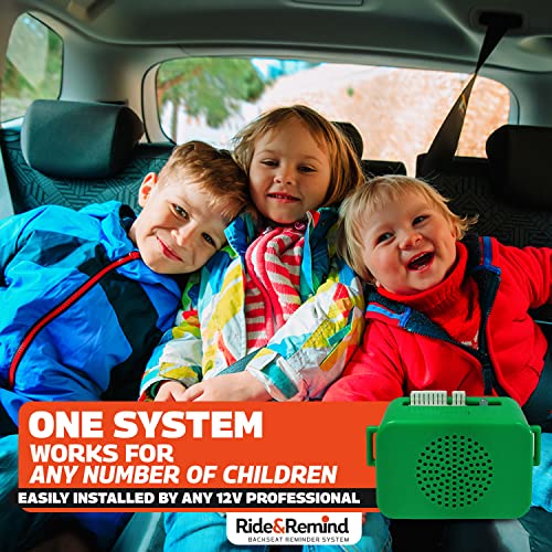 Ride N Remind Car Alarm Back Seat Reminder System Baby Car Seat