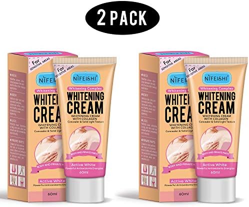 Underarm Whitening Cream,Lightening Cream Effective for Lightening & Brightening Armpit, Knees, Elbows, Sensitive & Private Areas, Whitens, Nourishes, Repairs Skin,Get Rid of Dark Fast (2 Pack)