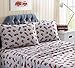 Kute Kids Super Soft Sheet Set - Fire Trucks - Brushed Microfiber for Extra Comfort (Twin)
