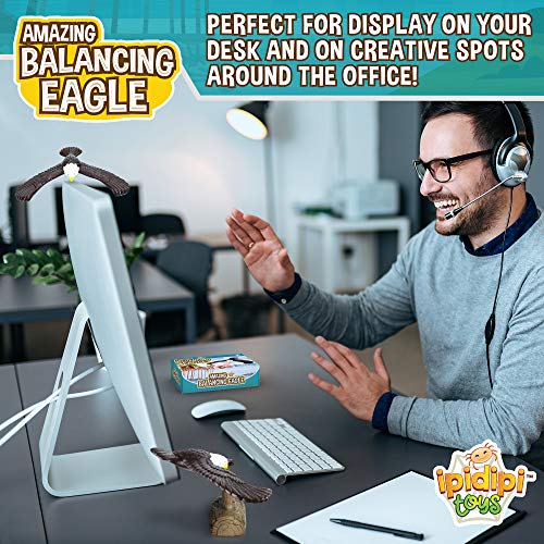 IPIDIPI TOYS Balancing Bird for Finger 2 Pack Physics and Science Toy Bird Balance Finger