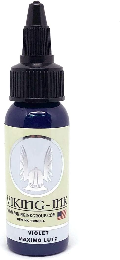 Viking Ink Tattoo Ink Violet Maximo Lutz Colour (1 Unit x 1 oz)
