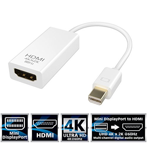 UPC 819921013309, Sabrent 4K@60HZ Mini DisplayPort (Thunderbolt 2) to HDMI Adapter [Gold Plated] (DA-MD4K)