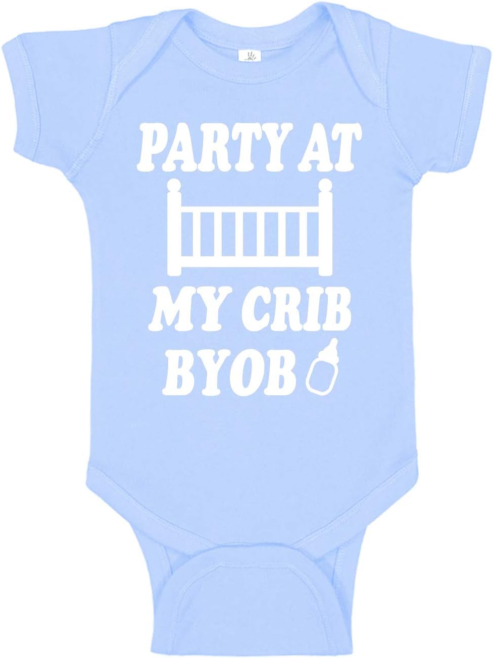 Reaxion Handmade Funny Baby Boy & Baby Girl Clothes | Cute Infant Bodysuits Party at My Crib