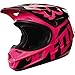 Fox Racing 2017 Race Youth/Kids V1 Motocross Motorcycle Helmet - Pink / Small