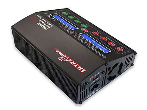 Ultra Power UP120AC DUO Balancing Charger for LiPo LiIon LiFe NiCd NiMH Lead Acid battery packs Battery Packs - Thumbnail 3