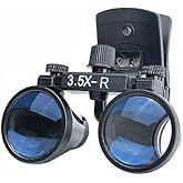3.5X Binocular Loupes DY-110 Clip-on Type Magnifier Optical Glass