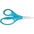 Fiskars 5" Pointed-Tip Scissors for Kids 4+ - Scissors for School or Crafting - Back to School Supplies - Color May Vary