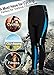 Cycling Pants for Womens,3D Padded Breathable Capri Pants Ankle Length Cycling Tights Inner Drawstring