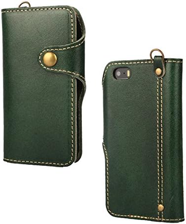 Jofook- Clearance Sale 2016 New Luxury Leather Wallet Card Back Case Cover For iPhone 6 6S 6 Plus (5.5 green)