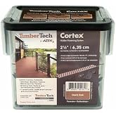 TimberTech Collated Cortex Hidden Plug Fasteners &ndash; Dark Oak (100 ln/ft)