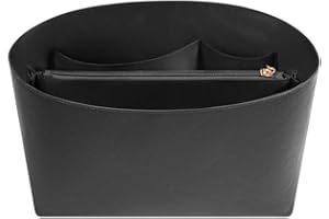 ZTUJO Purse Organizer Insert For Handbags For Le Pliage, Ultra-light Waterproof DupontPaper Upgraded Purse Organizer Insert (Black, Medium)