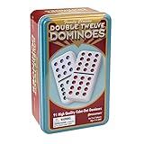 Pressman Double 12 Color Dot Dominos in A