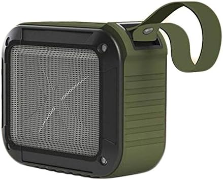 Portable Bluetooth 4.0 Speakers,Topmaxions Mini Wireless Outdoor and Shower Waterproof Sport Speaker with 10 Hour Rechargeable Battery Life,Pairs with All Bluetooth Devices (Army Green)