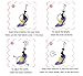 4 Way Women High Heel Shoe Stretcher,Women Lady Adjustable Length and Width Plastic Professional Shoe Stretcher for USA Women's Size 4.5-9.5