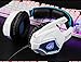 Yanni Sades SPIRITWOLF USB Version 7.1 Surround Sound Stereo Gaming Headset PC Computer Headphones Over Ear with Mic, Noise Reduction, Volume Control, LED For Gamers(White Black)thumb 3